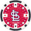 St. Louis Cardinals 100 Piece Poker Chips - 757 Sports Collectibles