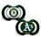 Oakland Athletics - Pacifier 2-Pack - 757 Sports Collectibles