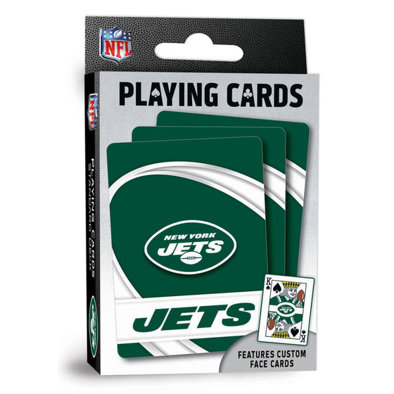 New York Jets Playing Cards - 54 Card Deck - 757 Sports Collectibles