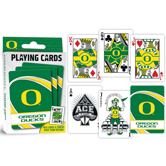 Oregon Ducks Playing Cards - 54 Card Deck - 757 Sports Collectibles