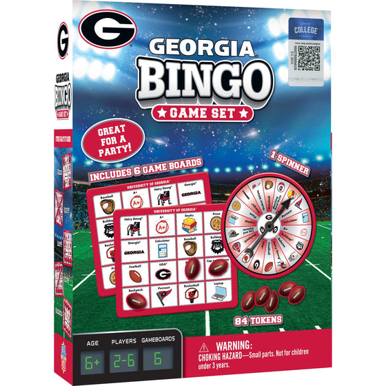 Georgia Bulldogs Bingo Game - 757 Sports Collectibles