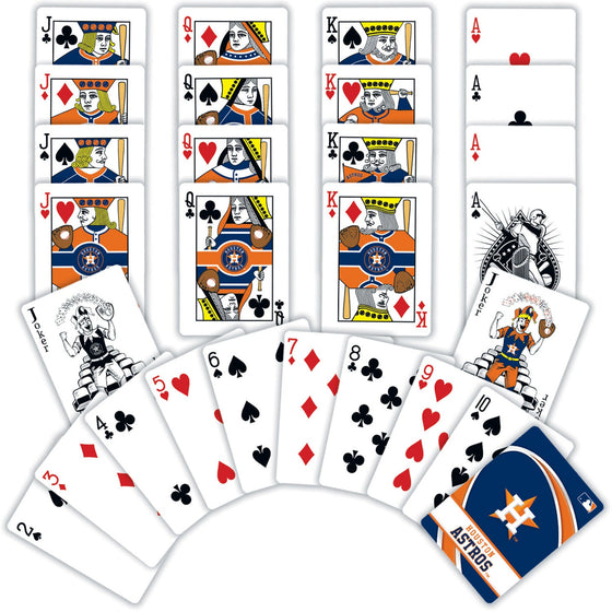 Houston Astros Playing Cards - 54 Card Deck - 757 Sports Collectibles