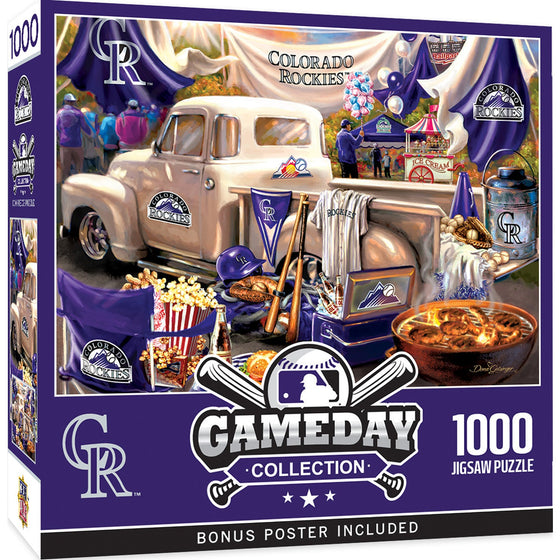 Colorado Rockies - Gameday 1000 Piece Jigsaw Puzzle - 757 Sports Collectibles