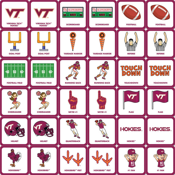 Virginia Tech Hokies Matching Game - 757 Sports Collectibles