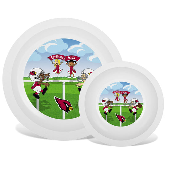 Arizona Cardinals - Baby Plate & Bowl Set - 757 Sports Collectibles