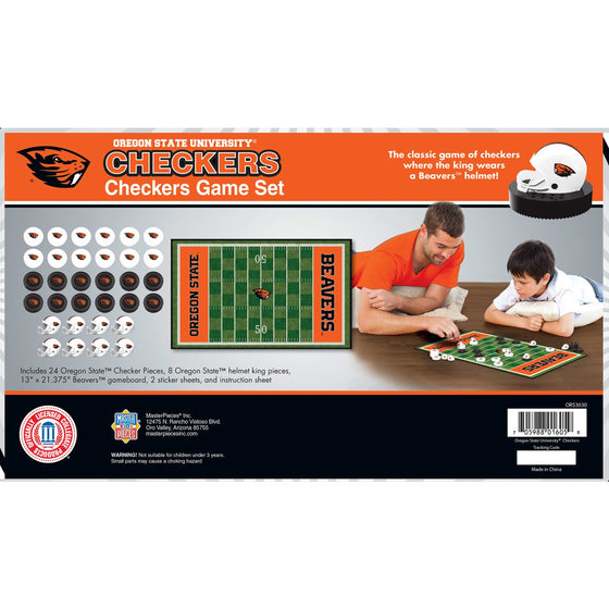 Oregon State Beavers Checkers - 757 Sports Collectibles