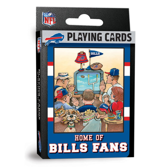 Buffalo Bills Fan Deck Playing Cards - 54 Card Deck - 757 Sports Collectibles