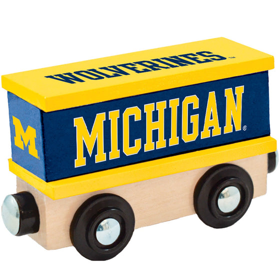 Michigan Wolverines Toy Train Box Car - 757 Sports Collectibles