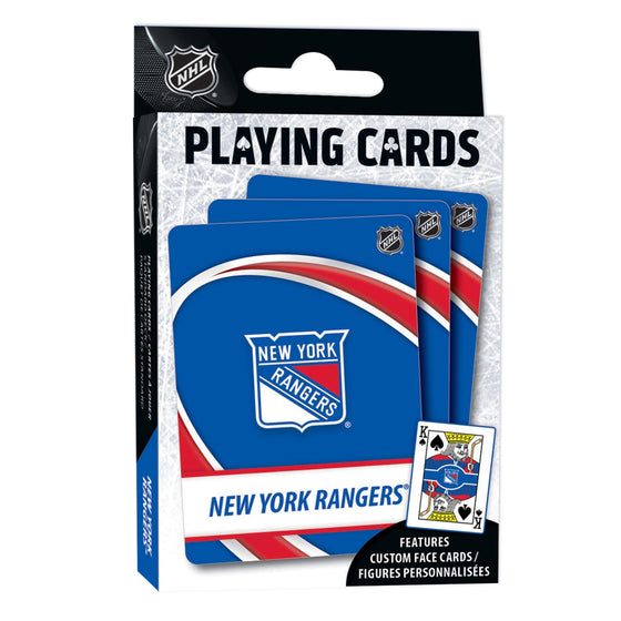 New York Rangers Playing Cards - 54 Card Deck - 757 Sports Collectibles