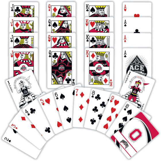 Ohio State Buckeyes Playing Cards - 54 Card Deck - 757 Sports Collectibles