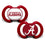 Alabama Crimson Tide - Pacifier 2-Pack - 757 Sports Collectibles