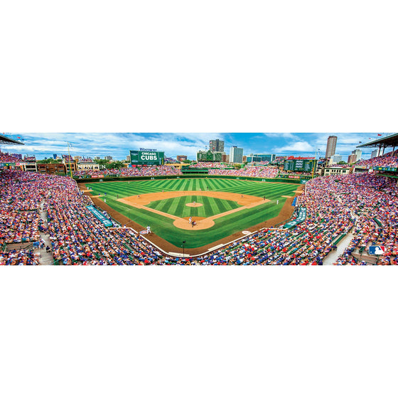 Chicago Cubs - 1000 Piece Panoramic Jigsaw Puzzle - 757 Sports Collectibles