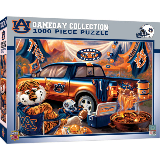 Auburn Tigers - Gameday 1000 Piece Jigsaw Puzzle - 757 Sports Collectibles