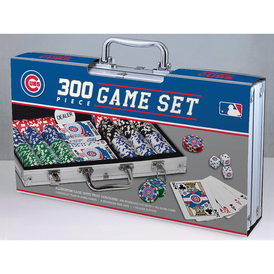 Chicago Cubs 300 Piece Poker Set - 757 Sports Collectibles