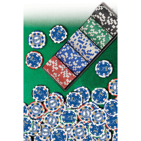 Kansas City Royals 100 Piece Poker Chips - 757 Sports Collectibles