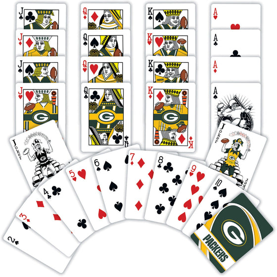 Green Bay Packers Playing Cards - 54 Card Deck - 757 Sports Collectibles