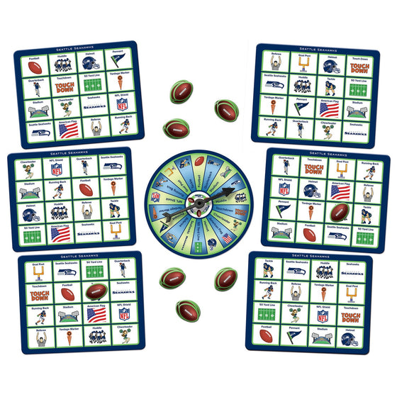 Seattle Seahawks Bingo Game - 757 Sports Collectibles