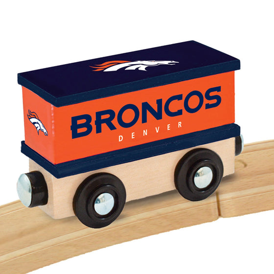 Denver Broncos Toy Train Box Car - 757 Sports Collectibles