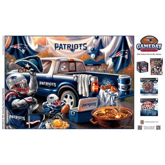 New England Patriots - Gameday 1000 Piece Jigsaw Puzzle - 757 Sports Collectibles