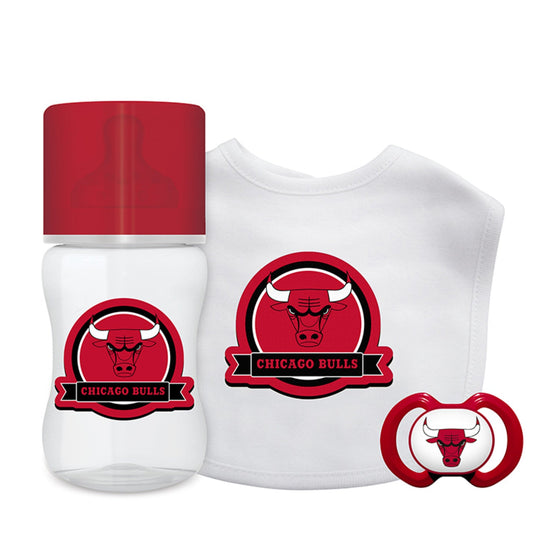 Chicago Bulls - 3-Piece Baby Gift Set - 757 Sports Collectibles