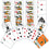 Miami Hurricanes Playing Cards - 54 Card Deck - 757 Sports Collectibles