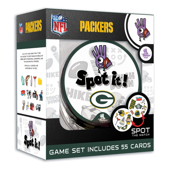 Green Bay Packers Spot It! Card Game - 757 Sports Collectibles