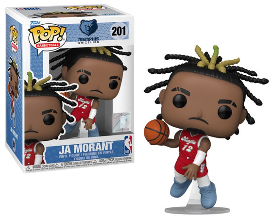 Ja Morant (Memphis Grizzlies) 2024 City Edition Jersey NBA Funko Pop!