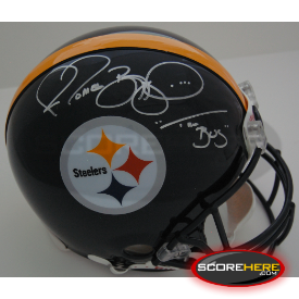 Jerome Bettis Pittsburgh Steelers Autographed Full Size Authentic Helmet