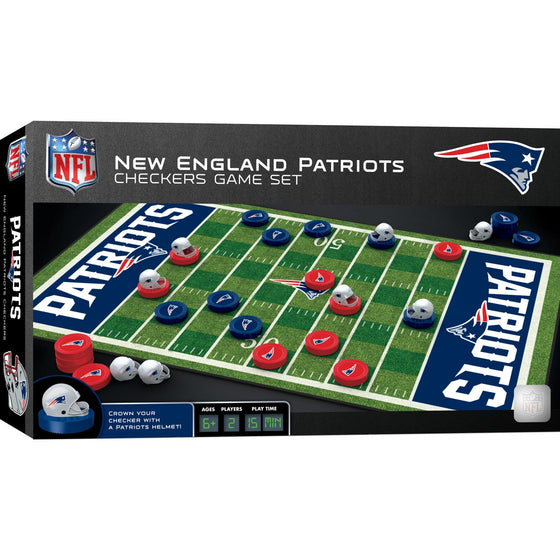 New England Patriots Checkers - 757 Sports Collectibles