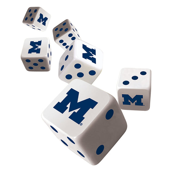 Michigan Wolverines Dice Set - 757 Sports Collectibles