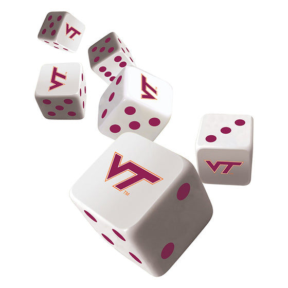 Virginia Tech Hokies Dice Set - 757 Sports Collectibles