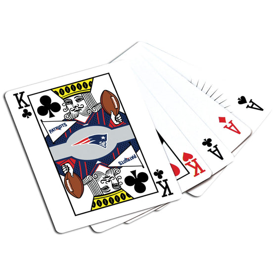 New England Patriots 300 Piece Poker Set - 757 Sports Collectibles