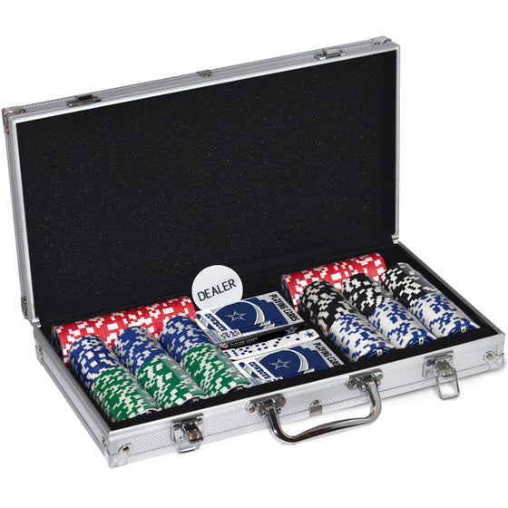 Dallas Cowboys 300 Piece Poker Set - 757 Sports Collectibles