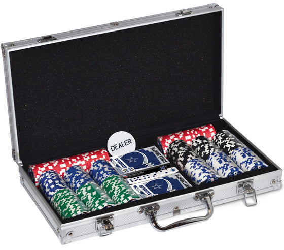 Dallas Cowboys 300 Piece NFL Poker Chips