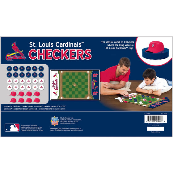 St. Louis Cardinals Checkers - 757 Sports Collectibles