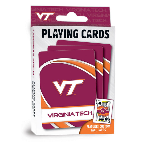 Virginia Tech Hokies Playing Cards - 54 Card Deck - 757 Sports Collectibles