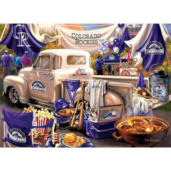 Colorado Rockies - Gameday 1000 Piece Jigsaw Puzzle - 757 Sports Collectibles