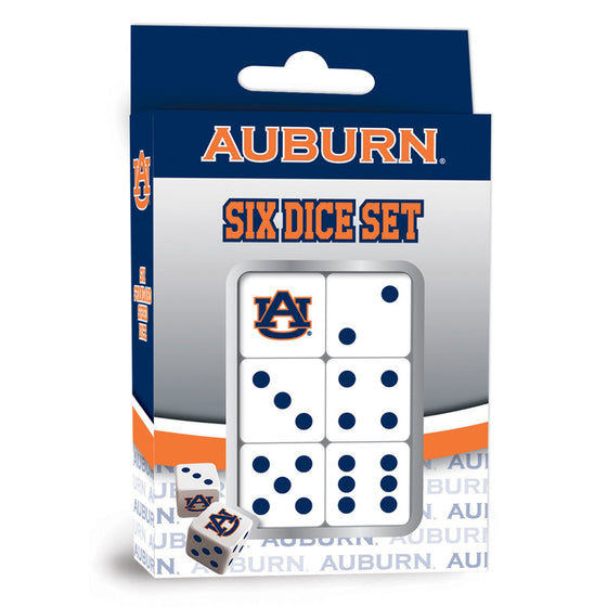 Auburn Tigers Dice Set - 757 Sports Collectibles