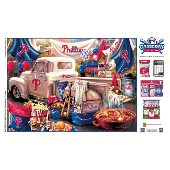 Philadelphia Phillies - Gameday 1000 Piece Jigsaw Puzzle - 757 Sports Collectibles