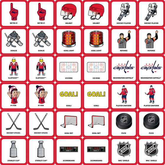 Washington Capitals Matching Game - 757 Sports Collectibles