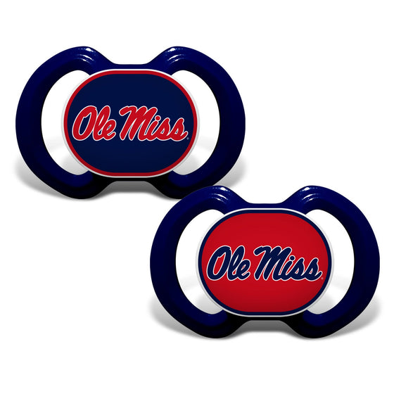 Ole Miss Rebels - Pacifier 2-Pack - 757 Sports Collectibles