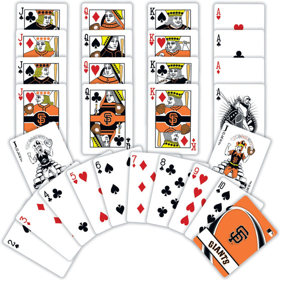 San Francisco Giants Playing Cards - 54 Card Deck - 757 Sports Collectibles