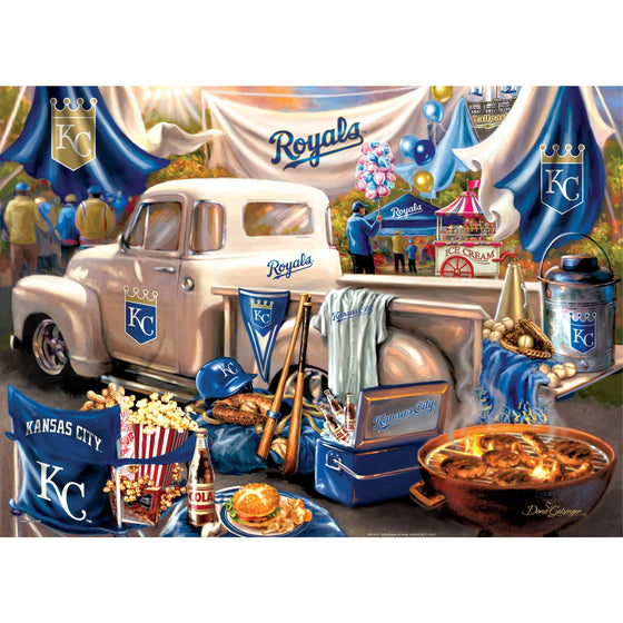 Kansas City Royals - Gameday 1000 Piece Jigsaw Puzzle - 757 Sports Collectibles