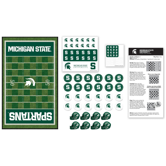 Michigan State Spartans Checkers - 757 Sports Collectibles