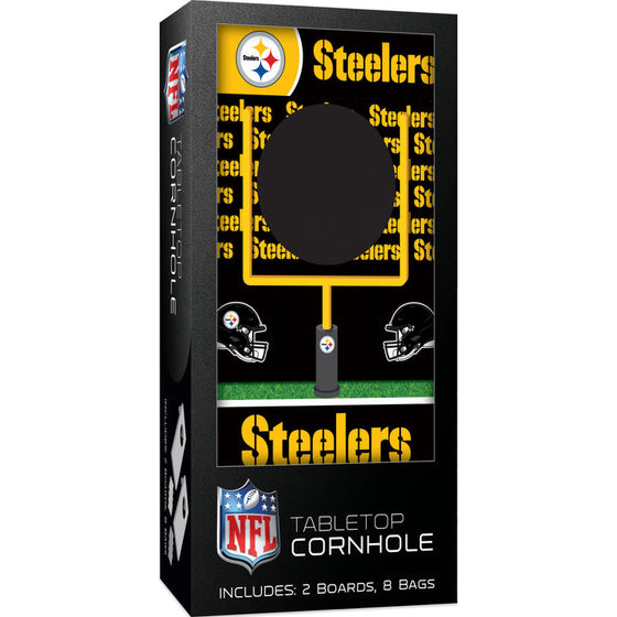 Pittsburgh Steelers - NFL Tabletop Cornhole