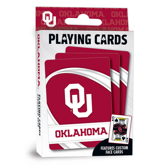 Oklahoma Sooners Playing Cards - 54 Card Deck - 757 Sports Collectibles