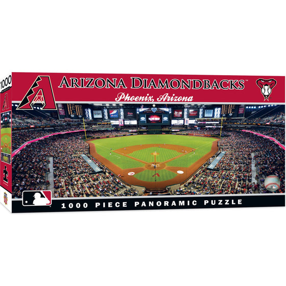 Arizona Diamondbacks - 1000 Piece Panoramic Jigsaw Puzzle - 757 Sports Collectibles