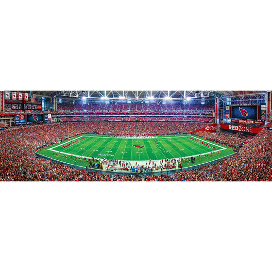 Arizona Cardinals - 1000 Piece Panoramic Jigsaw Puzzle - 757 Sports Collectibles