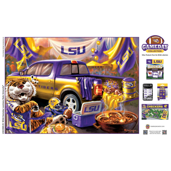 LSU Tigers - Gameday 1000 Piece Jigsaw Puzzle - 757 Sports Collectibles