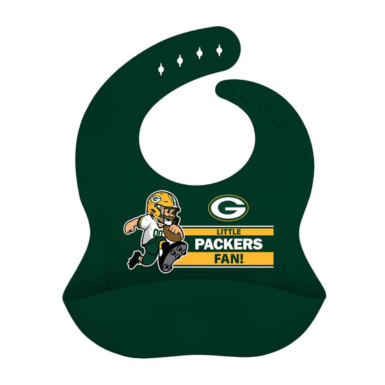 Green Bay Packers - NFL Silicone Bib - 757 Sports Collectibles